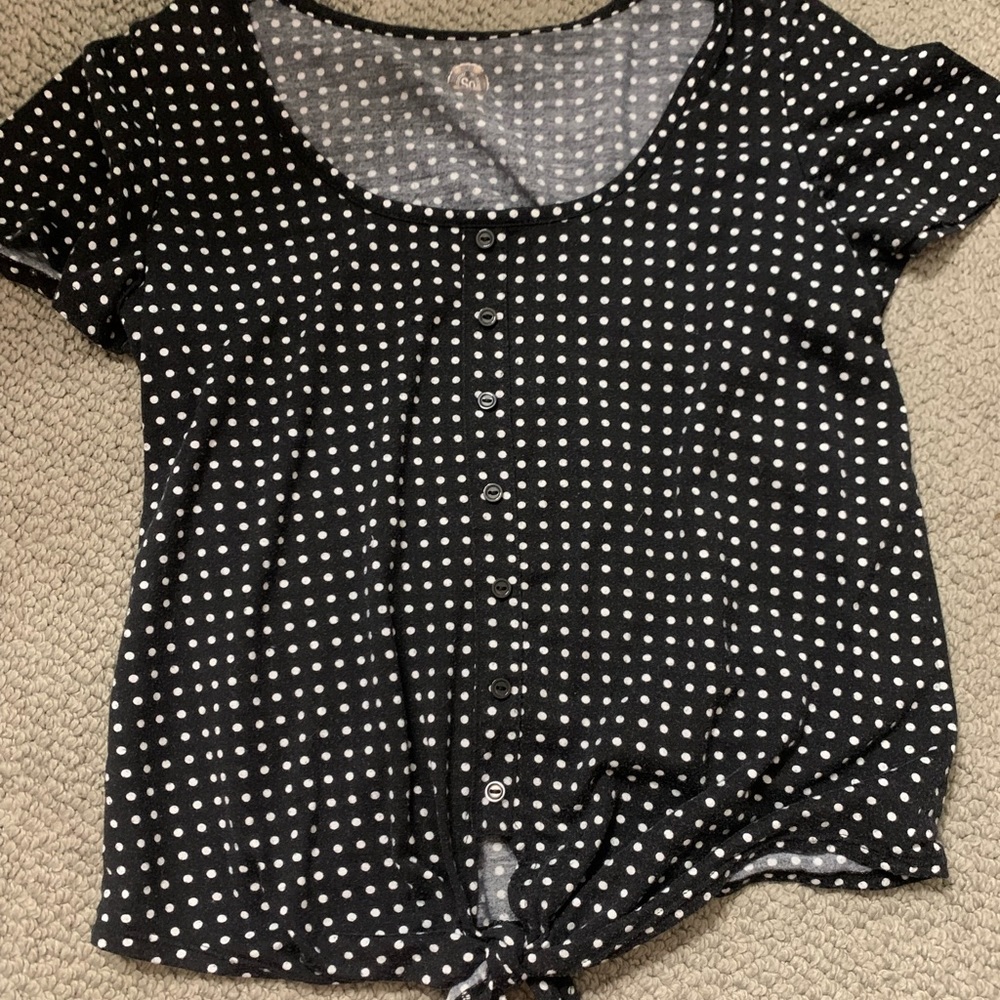 Polka dot shirt